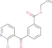 2-Chloro-3-(3-ethoxycarbonylbenzoyl)pyridine