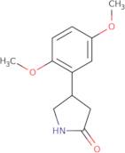 4-(2,5-Dimethoxyphenyl)-2-pyrrolidinone