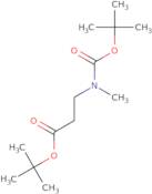 tert-Butyl 3-([(tert-butoxy)carbonyl](methyl)amino)propanoate