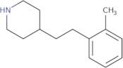 4-[2-(2-Methylphenyl)ethyl]piperidine