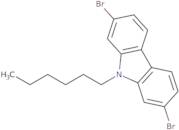 2,7-Dibromo-9-hexylcarbazole