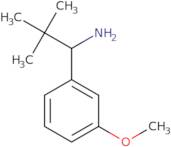 1-(3-Methoxyphenyl)-2,2-dimethylpropan-1-amine