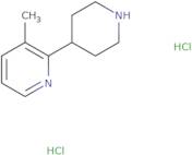 3-Methyl-2-(piperidin-4-yl)pyridine dihydrochloride