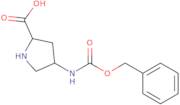 (2S,4S)-4-(((Benzyloxy)carbonyl)amino)pyrrolidine-2-carboxylic acid