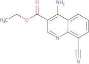 Ethyl 4-amino-8-cyanoquinoline-3-carboxylate