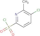 5-Chloro-6-methylpyridine-2-sulfonyl chloride