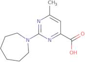 2-(Azepan-1-yl)-6-methylpyrimidine-4-carboxylic acid