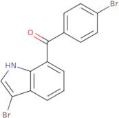 3-Bromo-7-(4-bromobenzoyl)indole