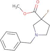 Methyl 1-benzyl-3-fluoropyrrolidine-3-carboxylate