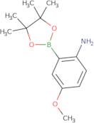 4-Methoxy-2-(4,4,5,5-tetramethyl-1,3,2-dioxaborolan-2-yl)aniline