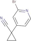 1-(2-Bromopyridin-4-yl)cyclopropanecarbonitrile