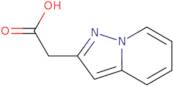 2-{Pyrazolo[1,5-a]pyridin-2-yl}acetic acid