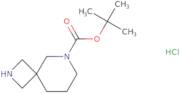 tert-Butyl 2,6-diazaspiro[3.5]nonane-6-carboxylate hydrochloride