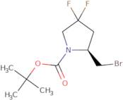 (2S)-2-(Bromomethyl)-1-boc-4,4-difluoropyrrolidine ee
