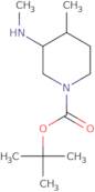 (3S,4S)-1-Boc-4-methyl-3-(methylamino)piperidine