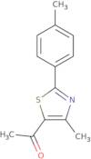 1-[4-Methyl-2-(4-methylphenyl)-1,3-thiazol-5-yl]ethan-1-one