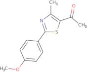 1-[2-(4-Methoxyphenyl)-4-methyl-1,3-thiazol-5-yl]ethan-1-one