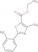 Ethyl 4-methyl-2-(2-methylphenyl)-1,3-thiazole-5-carboxylate