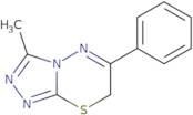 3-Methyl-6-phenyl-7H-[1,2,4]triazolo[3,4-b][1,3,4]thiadiazine