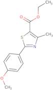 Ethyl 4-methyl-2-(4-methoxyphenyl)thiazole-5-carboxylate