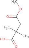 4-Methoxy-2,2-dimethyl-4-oxobutanoic acid