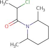 2-Chloro-1-(2,6-dimethylpiperidin-1-yl)propan-1-one