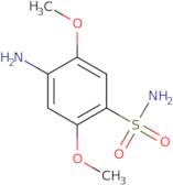 4-Amino-2,5-dimethoxybenzenesulphonamide