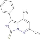 2,4-Dimethyl-5-phenylimidazo[1,5-b]pyridazine-7-thiol