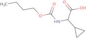 2-((Butoxycarbonyl)amino)-2-cyclopropylacetic acid