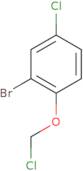 2-Bromo-4-chloro-1-(chloromethoxy)benzene