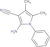 2-Amino-4,5-dimethyl-1-phenyl-1H-pyrrole-3-carbonitrile
