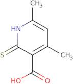 4,6-Dimethyl-2-sulfanylpyridine-3-carboxylic acid