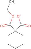 1,1-Cyclohexanedicarboxylic acid 1-ethyl ester