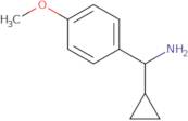 1-Cyclopropyl-1-(4-methoxyphenyl)methylamine