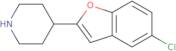 4-(5-Chloro-1-benzofuran-2-yl)piperidine