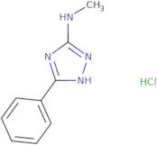 N-Methyl-5-phenyl-4H-1,2,4-triazol-3-amine hydrochloride