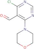 4-Chloro-6-(morpholin-4-yl)pyrimidine-5-carboxaldehyde