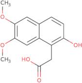 2-(2-Hydroxy-6,7-dimethoxynaphthalen-1-yl)acetic acid