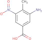 3-Amino-4-methyl-5-nitro-benzoic acid