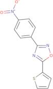 3-(4-Nitrophenyl)-5-(thiophen-2-yl)-1,2,4-oxadiazole