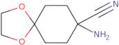 8-Amino-1,4-dioxaspiro[4.5]decane-8-carbonitrile