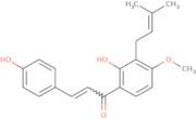 1-[2-Hydroxy-4-methoxy-3-(3-methyl-2-buten-1-yl)phenyl]-3-(4-hydroxyphenyl)-2-propen-1-one