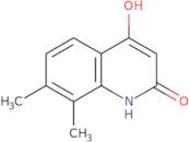 4-Hydroxy-7,8-dimethyl-2(1H)-quinolinone