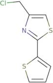 4-(Chloromethyl)-2-(thiophen-2-yl)-1,3-thiazole