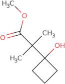 Methyl 2-(1-hydroxycyclobutyl)-2-methylpropanoate