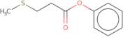 Phenyl 3-(methylsulfanyl)propanoate