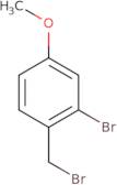 2-Bromo-1-(bromomethyl)-4-methoxybenzene