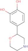 4-(Morpholin-2-yl)benzene-1,2-diol