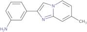 3-(7-Methylimidazo[1,2-a]pyridin-2-yl)aniline