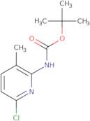 tert-Butyl 6-chloro-3-methylpyridin-2-ylcarbamate